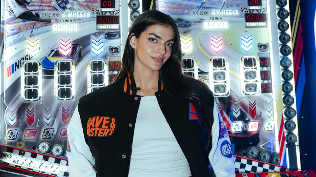 SI: Dave & Buster’s Partnering with NASCAR Driver Toni Breidinger SI: Dave & Buster’s Partnering with NASCAR Driver Toni Breidinger