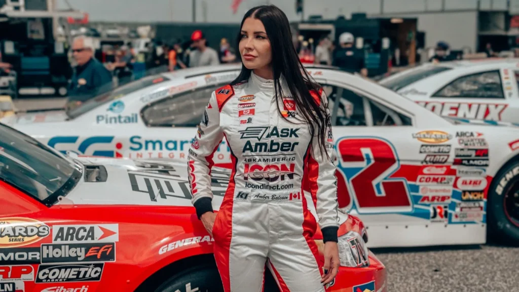 NASCAR Driver Amber Balcaen Continues to Show Up and Show Out NASCAR Driver Amber Balcaen Continues to Show Up and Show Out