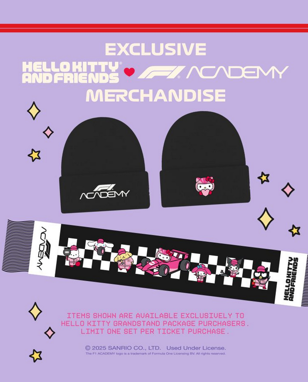 F1 Academy™ Races Towards Milestone Finale Under Las Vegas Lights With Hello Kitty