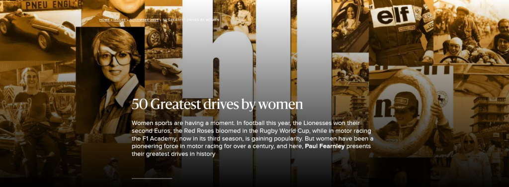 50 Greatest drives by women 50 Greatest drives by women