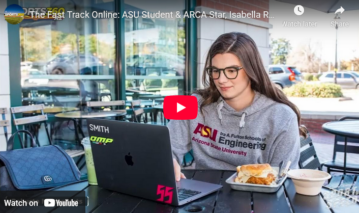 The Fast Track Online: ASU Student & ARCA Star, Isabella Robusto