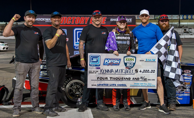 Kenna Mitchell scores historic first CARS West win at Kern
